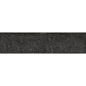 New York Brick Black 6cm x 25cm Wall & Floor Tile (Per Box)