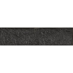New York Brick Black 6cm x 25cm Wall & Floor Tile (Per Box)