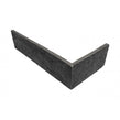 New York Brick Black Corner 12cm x 25cm Wall Tile