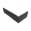 New York Brick Black Corner 12cm x 25cm Wall Tile