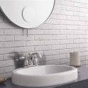New York Brick White 6cm x 25cm Wall & Floor Tile (Per Box)