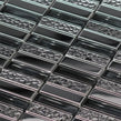 Nightfall Stainless 30cm x 30cm Glass Mosaic Tile