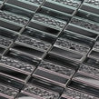 Nightfall Stainless 30cm x 30cm Glass Mosaic Tile