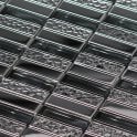 Nightfall Stainless 30cm x 30cm Glass Mosaic Tile