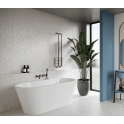 Nirvana Grey Terrazzo 59.8cm x 59.8cm Wall & Floor Tile