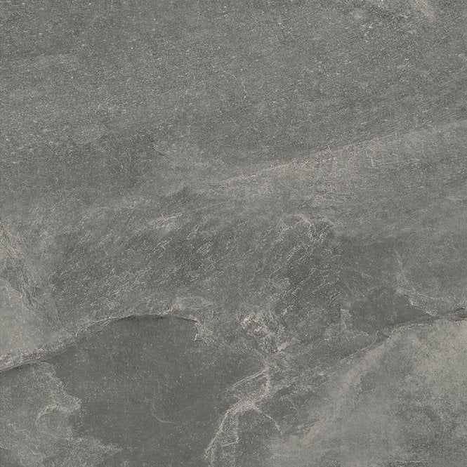Noir Stone Effect Grey 59.8cm x 59.8cm Wall and Floor Tile