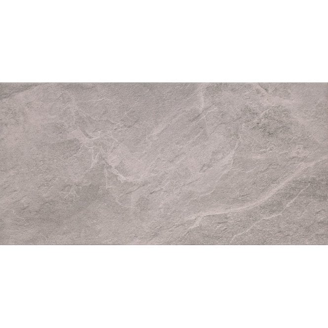 Noir Stone Effect Light Grey 29.7cm x 59.8cm Wall & Floor Tile