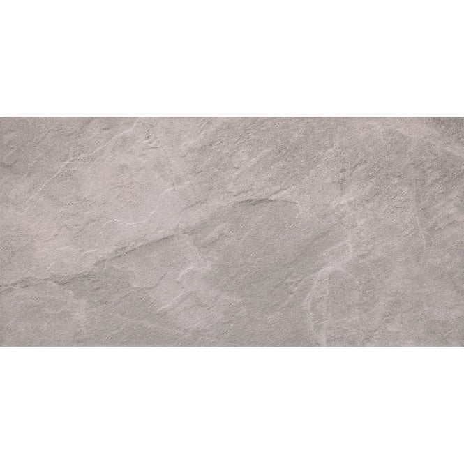 Noir Stone Effect Light Grey 29.7cm x 59.8cm Wall & Floor Tile