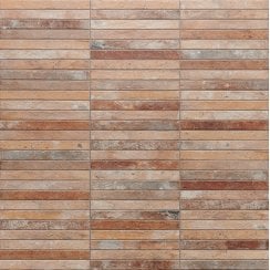 Italian Design Nolito Multicolour Brick Matt 4.8cm x 45cm Wall & Floor Tile