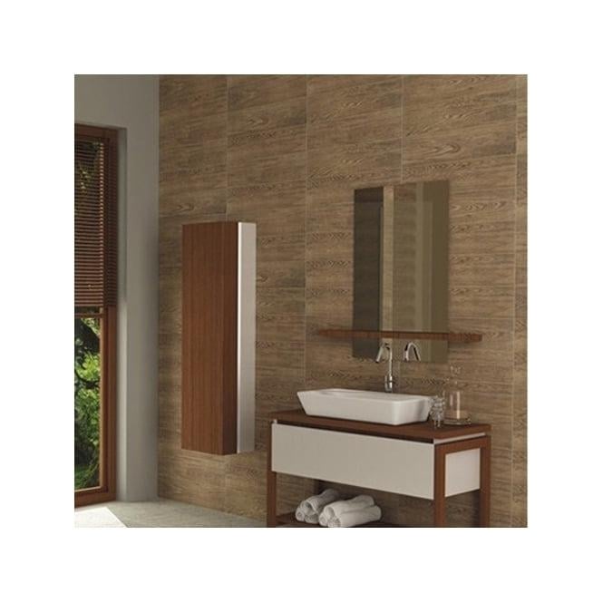 Nordic Pearl White 15cm x 60cm Wall and Floor Tile