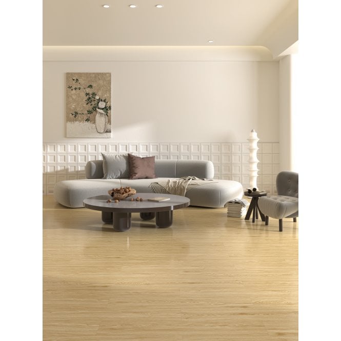 Nordic Pine Peel and Stick Vinyl Floor Tile 91.4cm x 15.2cm (2.5 Sq/M Per Pack)
