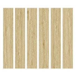 Nordic Pine Peel and Stick Vinyl Floor Tile 91.4cm x 15.2cm (2.5 Sq/M Per Pack)
