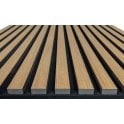 Oak Acoustic Wood Panel 240cm x 60cm x 21mm