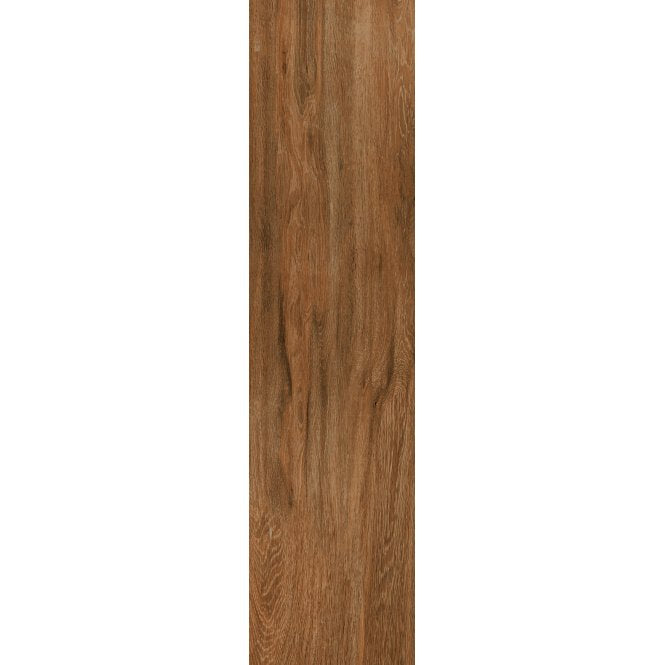 Oakwood Brown 30cm x 120cm x 2cm Slab Outdoor Tile