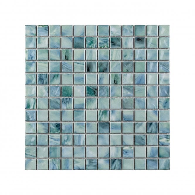 Oasis Ocean Blue 30cm x 30cm (2.3cm x 2.3cm) Mosaic Tile