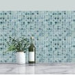 Oasis Ocean Blue 30cm x 30cm (2.3cm x 2.3cm) Mosaic Tile