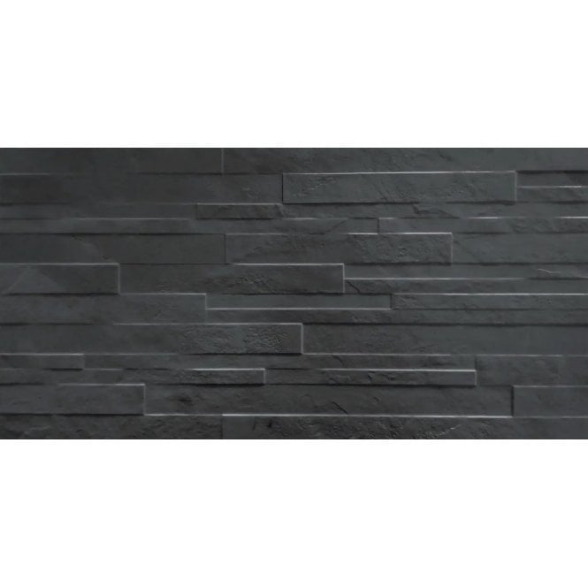 Italian Design Ocean Slate Abyss Muretto 30cm x 60cm Wall & Floor Tile