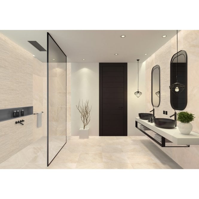 Italian Design Ocean Slate Sand Muretto 30cm x 60cm Wall & Floor Tile
