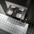 Equipe Octagon Marmol Black 20cm x 20cm Tile