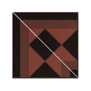 Vives Octagon Terracotta Corner Tile 15.8cm x 15.8cm