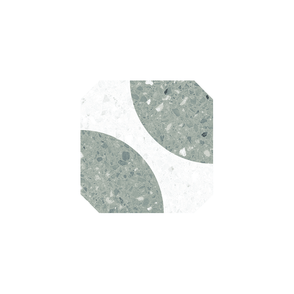 Octagon Valeta Verde 20cm x 20cm Wall & Floor Tile