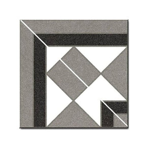 Vives Octagon White Corner Tile 15.8cm x 15.8cm