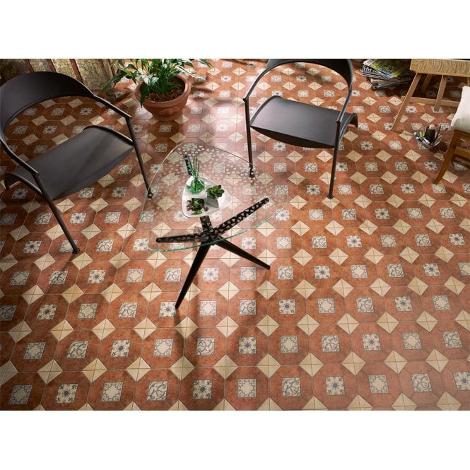 Olhambrilla Barro 20cm x 20cm Wall and Floor Tile