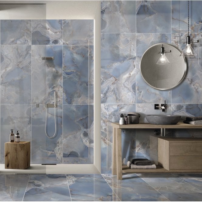 Italian Design Onice Reale Oceano 60cm x 120cm Wall & Floor tile