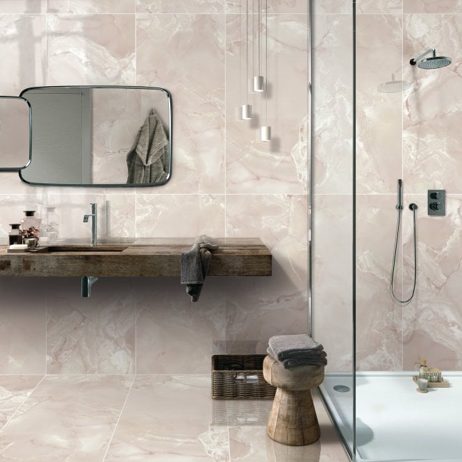 Italian Design Onice Reale Rosa 60cm x 120cm Wall & Floor tile