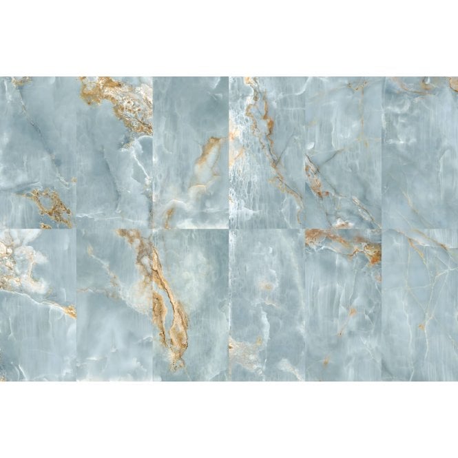 Onyx Agate Aqua 60cm x 120cm Wall and Floor Tile