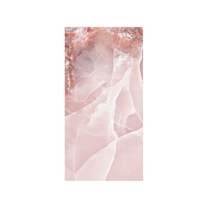 Onyx Agate Pink 60cm x 120cm Wall and Floor Tile