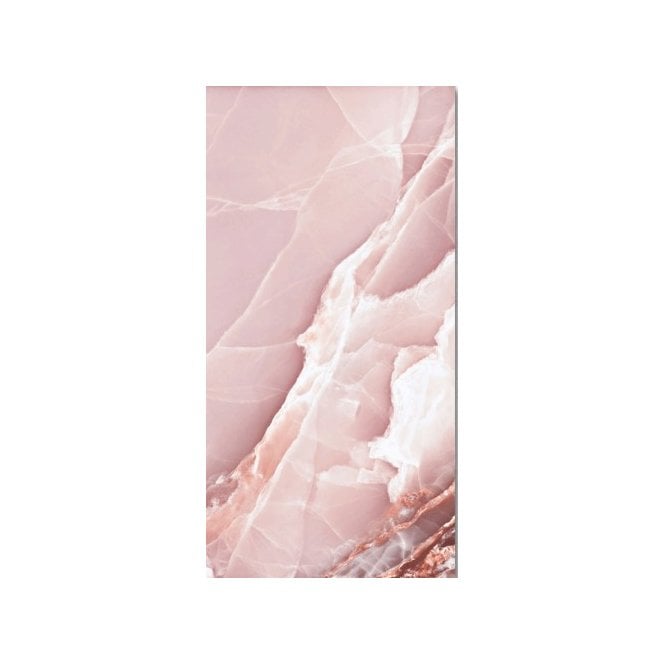 Onyx Agate Pink 60cm x 120cm Wall and Floor Tile