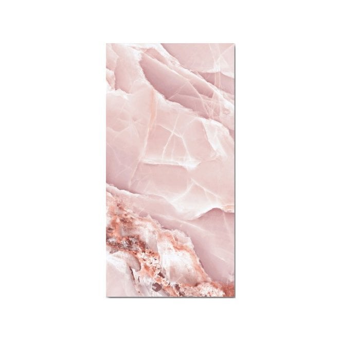 Onyx Agate Pink 60cm x 120cm Wall and Floor Tile