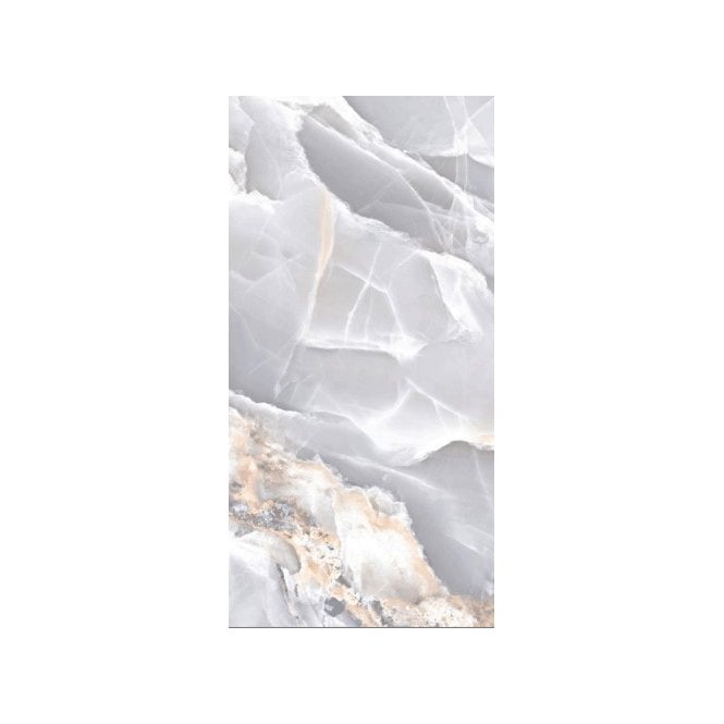 Onyx Agate White 60cm x 120cm Wall and Floor Tile