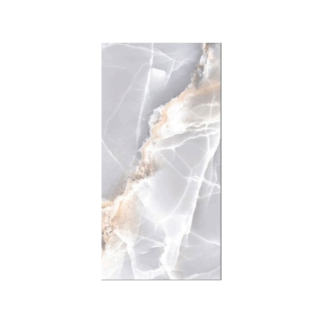 Onyx Agate White 60cm x 120cm Wall and Floor Tile