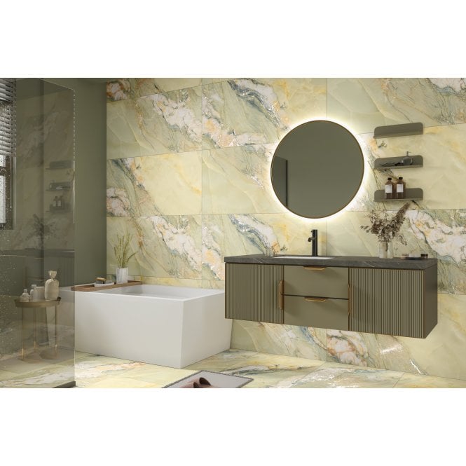 Onyx Emerald Grande 60cm x 120cm Wall and Floor Tile