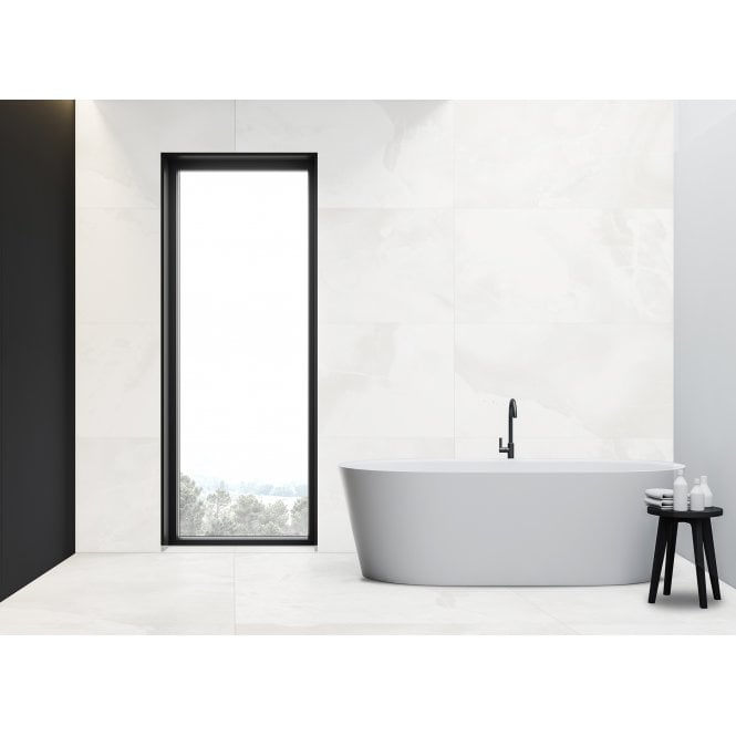 Onyx White 60cm x 120cm Wall & Floor Tile