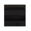 Ophelia Black (6cm x 24cm) 24.3cm x 24cm Mosaic Tile