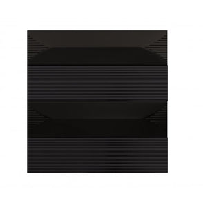 Ophelia Black (6cm x 24cm) 24.3cm x 24cm Mosaic Tile