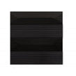 Ophelia Black (6cm x 24cm) 24.3cm x 24cm Mosaic Tile