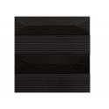 Ophelia Black (6cm x 24cm) 24.3cm x 24cm Mosaic Tile