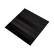 Ophelia Black (6cm x 24cm) 24.3cm x 24cm Mosaic Tile