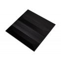 Ophelia Black (6cm x 24cm) 24.3cm x 24cm Mosaic Tile