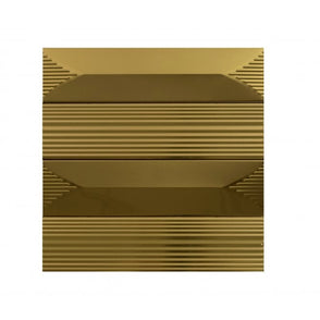 Ophelia Gold (6cm x 24cm) 24.3cm x 24cm Mosaic Tile