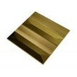 Ophelia Gold (6cm x 24cm) 24.3cm x 24cm Mosaic Tile