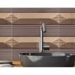 Ophelia Rose Gold (6cm x 24cm) 24.3cm x 24cm Mosaic Tile