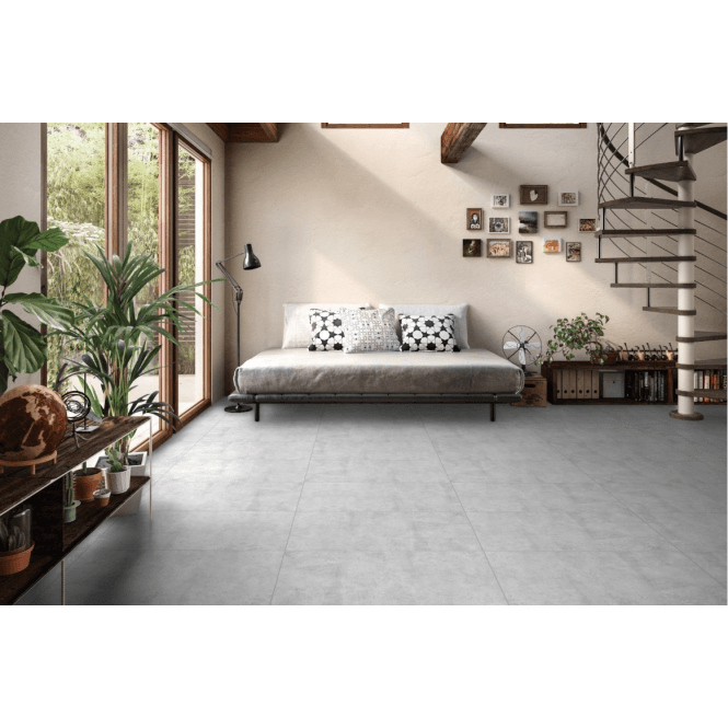 Opificio Light Grey Matt 80cm x 80cm Floor Tile