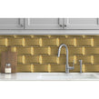 Original Bevel Gold 10cm x 20cm Wall Tile