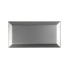 Original Bevel Silver 10cm x 20cm Wall Tile