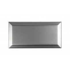 Original Bevel Silver 10cm x 20cm Wall Tile
